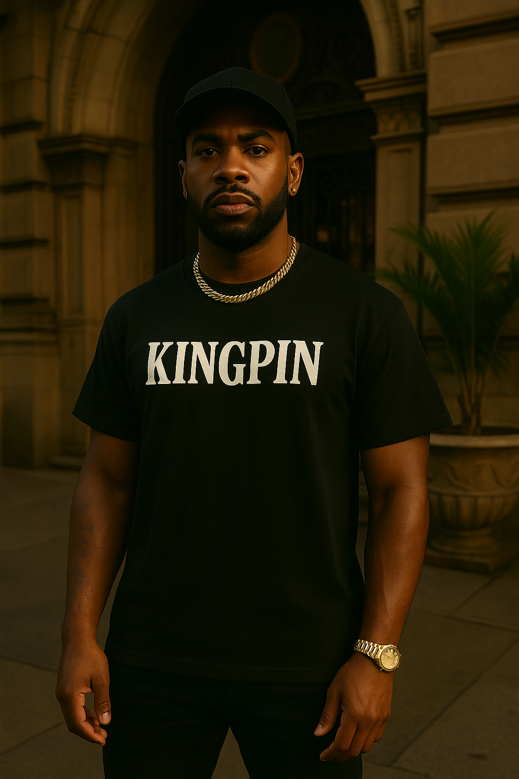 Kush Kingpin Tee – Mafia Smoke Collection