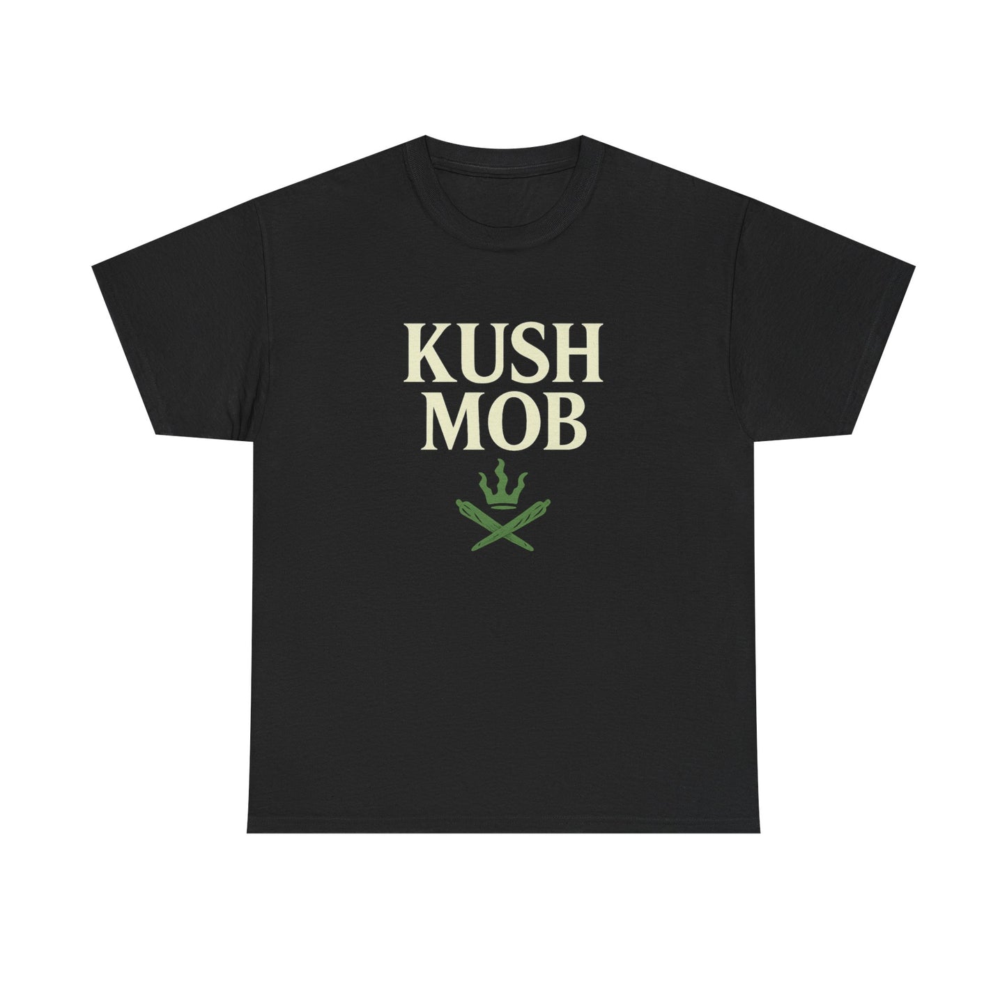 Kush Kingz® “Kush Mob” Tee – Black