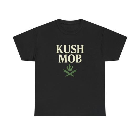 Kush Kingz® “Kush Mob” Tee – Black