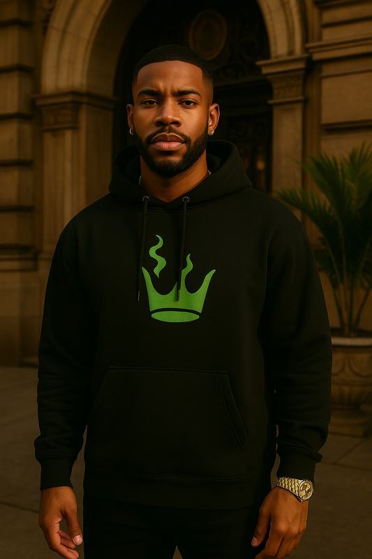 Kush Kingz® Cartel Hoodie – Black